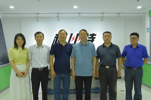 长沙市政协主席、党组书记文树勋一行莅临千亿在线登录防雷走访调研