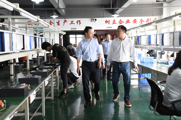 长沙市政协领导一行走访调研委员企业-千亿在线登录